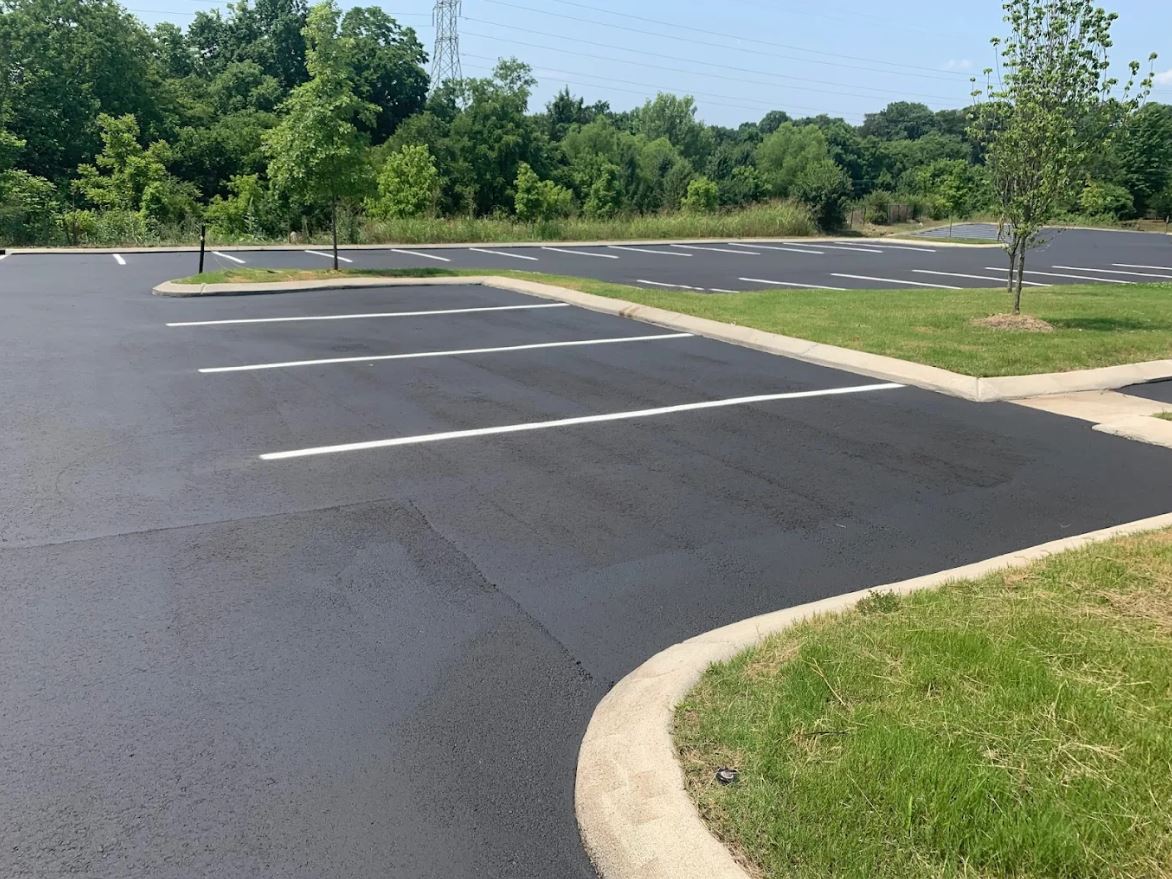 Civic property striping